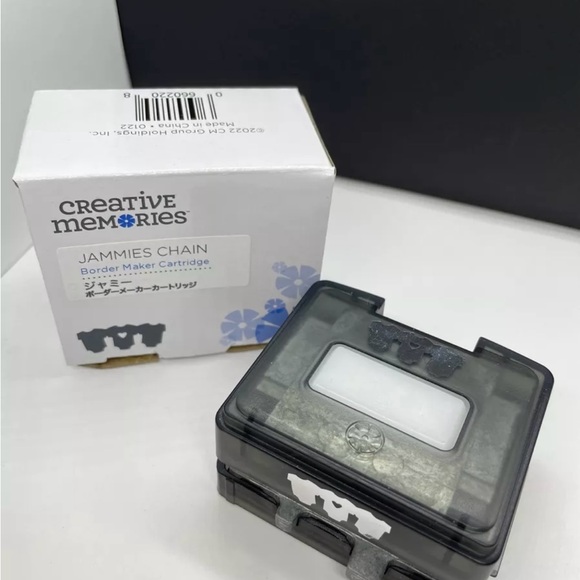 Creative Memories Jammies Shirt Chain Border Maker Punch Cartridge BMC Brand New - Picture 7 of 7